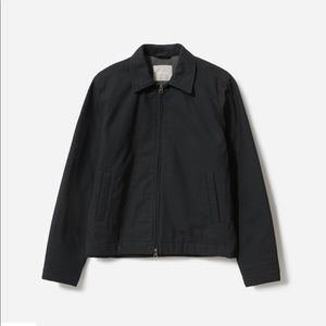NWT - everlane filled canvas jacket in navy